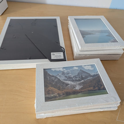 SONGMICS Picture Frames, Collage Picture Frames Set of 10, Two 8x10, Four 5x7, F