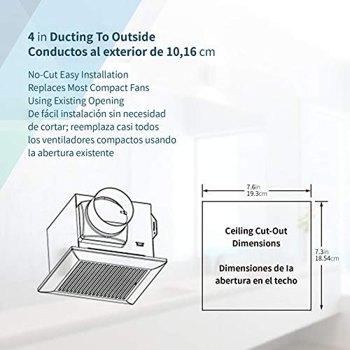 Tech Drive Bathroom Ventilation and Exhaust Fan