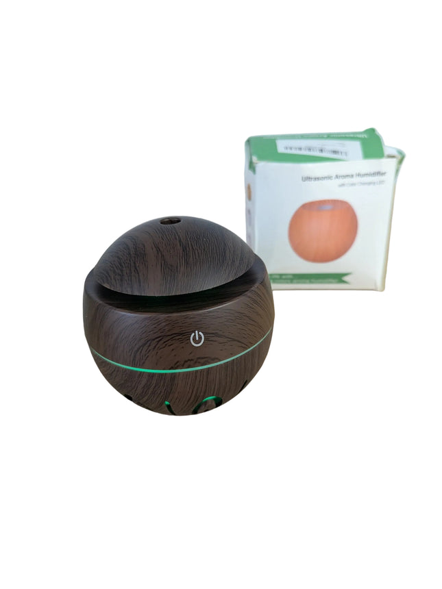 Wood Grain Humidifier Compact Portable USB Humidifier for Bedrooms Living Rooms