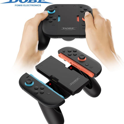 Dobe Charger Grip for N-Switch2 Joy-Con Controller Comfort Gamepad Play While Ch