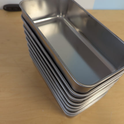 LIANYU 8 Pack 9x5 Inch Loaf Pans for Bread Baking, Stainless Steel Baking Bread