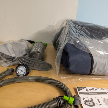 EverEarth EE33784 Inflatable Baby Playpen Blue