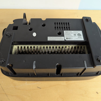 NO BIN Amazon Basics 12-Sheet Cross-Cut Paper Shredder and Credit Card Shredder