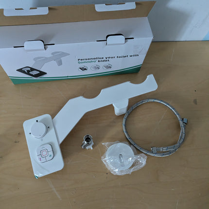 SAMODRA Bidet Attachment Non-Electric Cold Water Bidet Toilet Seat Attachment wi