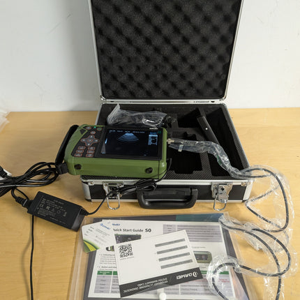 Veterinary Ultrasound Scanner Kit for Cattle, Horses, Pigs & Sheep, Portable Handheld Vet Scanner with Waterproof Probe