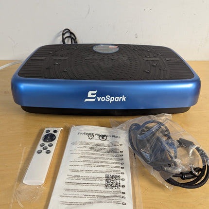 EvoSpark Vibration Plate Exercise Machine (2026) with Dual Motors, 120 Speeds, Remote & 450 lb Capacity
