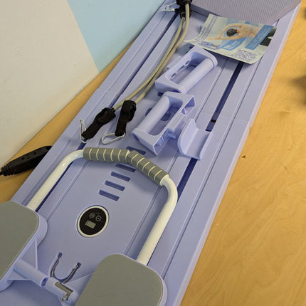 Mosdos Portable Pilates Reformer Machine for Home Gym - Auto-Rebound Pilates Boa