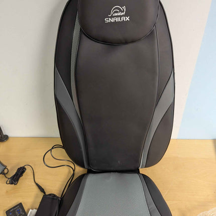 Snailax Back Massager with Heat, Shiatsu Massager Cushion, Massager Chair，Seat M
