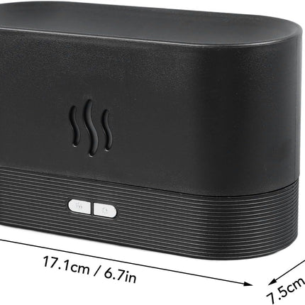 Essential Oil Diffuser Flame Light Aromatherapy Humidifier USB Powered Mist Diff