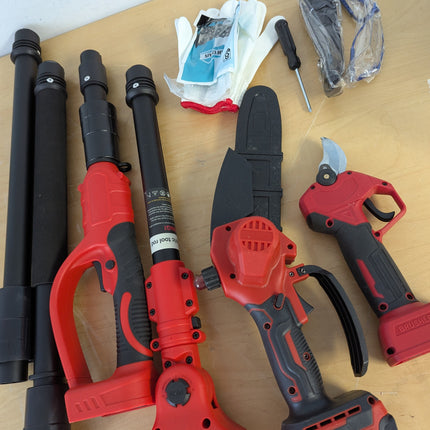 (Tool Only) 8 Inch Mini Chainsaw with Extension Pole for Milwaukee 18V