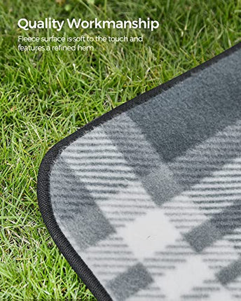 SONGMICS Picnic Blanket, 76.8 x 59.1inch, Large Mat for Camping, with Waterproof