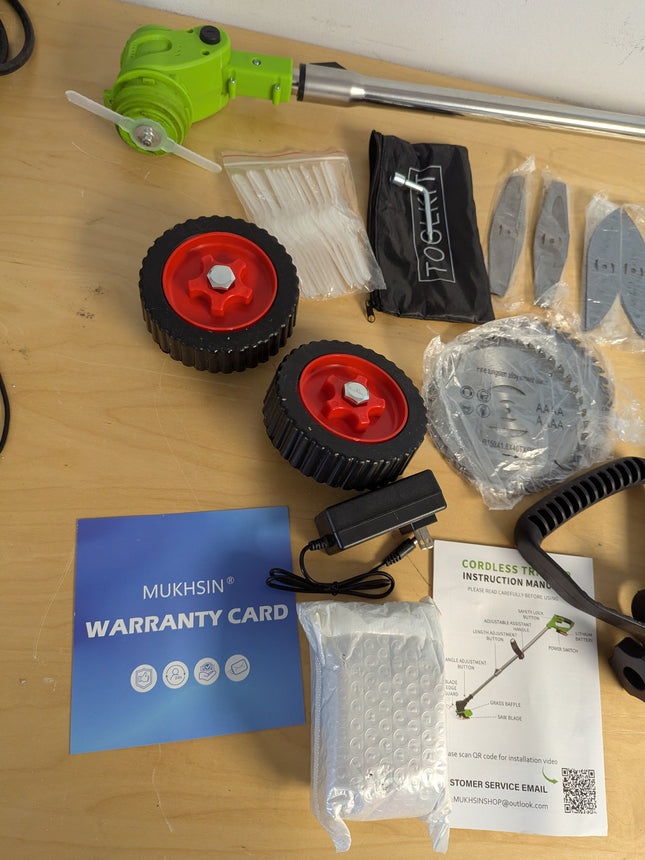 weed wacker eater battery powered - cordless electric weed wacker wheels grass t