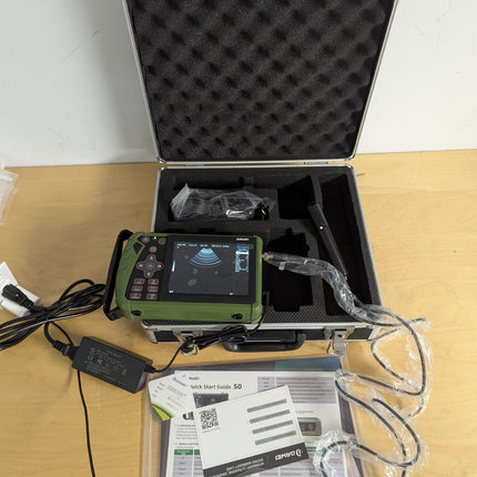 Veterinary Ultrasound Scanner Kit for Cattle, Horses, Pigs & Sheep, Portable Handheld Vet Scanner with Waterproof Probe