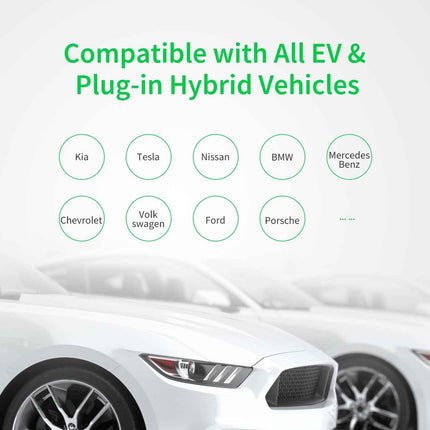 Autel Level 2 EV Charger 40 Amp Smart AI Electric Vehicle (EV) Charger, Wi-Fi an