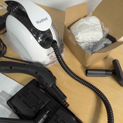 Steam Cleaner, Multipurpose Powerful Steamer with 21 Accessories, 248°F High-Tem