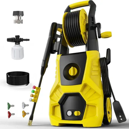 Electric Pressure Washer 4800 PSI 3.0 GPM High Power Washer with 4 Nozzles, Foam Cannon & 35 ft Cord for Cars