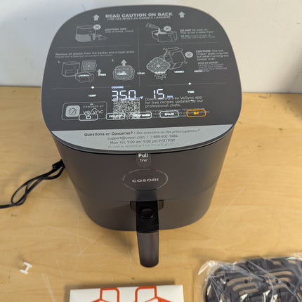 Cosori 5 Qt Air Fryer 9-in-1, Up to 450°F, Quiet Operation, Nonstick
