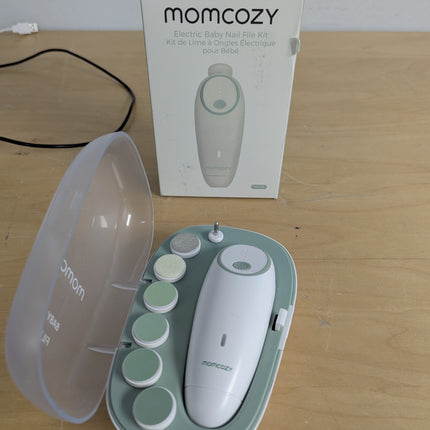 Momcozy Baby Nail File Electric, Gentle Baby Nail Trimmer Electric, Baby Nail Cl