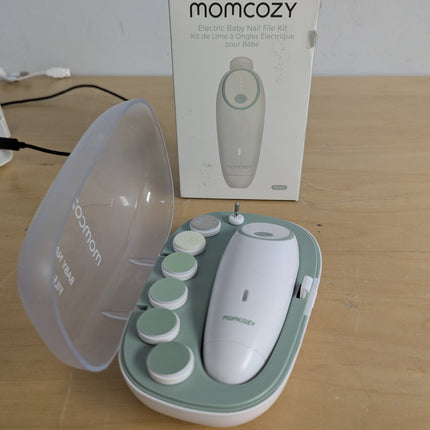 Momcozy Baby Nail File Electric, Gentle Baby Nail Trimmer Electric, Baby Nail Cl
