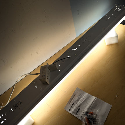 4FT LED Wraparound 40W Shop Lights for Garage, 4400lm, 4000K, 4 Foot LED Wrap Li