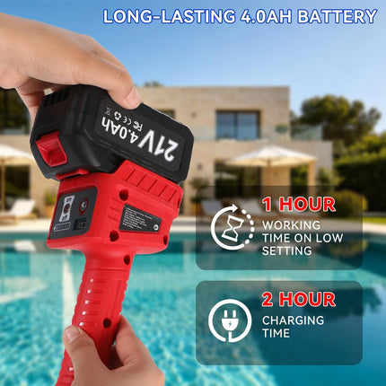 Cordless Brushless Stick Water Transfer Pump with Battery and Charger