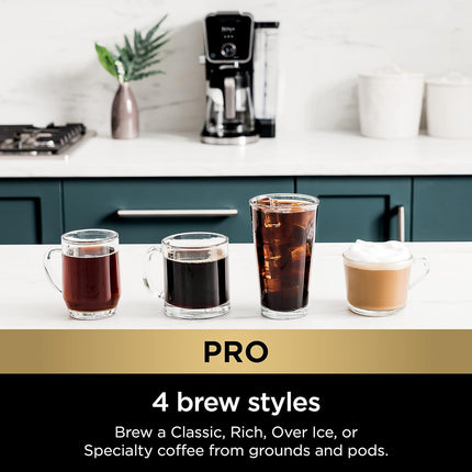 Ninja Drip Coffee Maker With K Cup Combo, DualBrew Pro Specialty Coffee System,