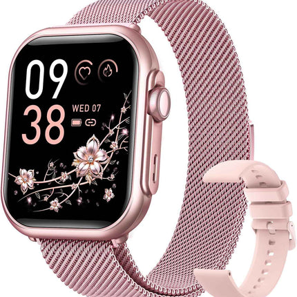 Smart Watches for Women (Android/iPhone), 1.83" HD Smart Watch with Calls/Messag