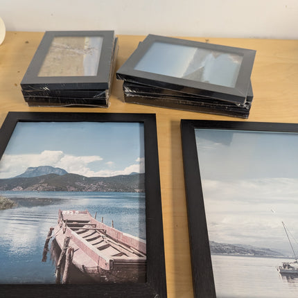 SONGMICS Picture Frames, Collage Picture Frames Set of 10, Two 8x10, Four 5x7, F