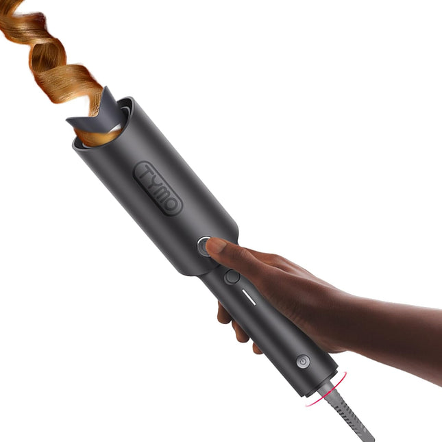 TYMO CURLPRO Automatic Rotating Curling Iron - Beach Waves Curling Wand, Portabl