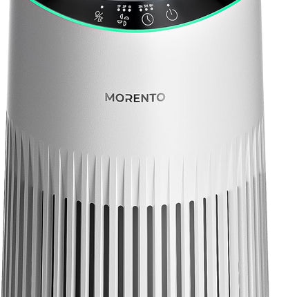 MORENTO Air Purifiers for Home, Air Purifier for Smoke Pet Dander Odors with Fra