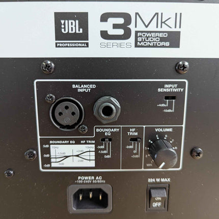 MONITOR ONLY JBL Professional Studio Monitor, Black, 8-Inch (308PMKII)