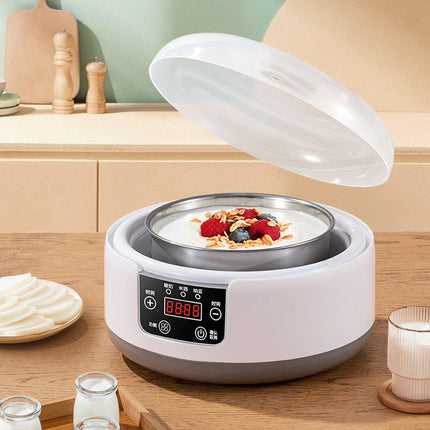 Probiotic Yogurt Machine Fully Automatic Yogurt Machine 1.2L, Timer and Constant