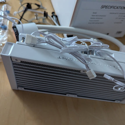 Thermalright Frozen Notte 240 White ARGB V2 Water Cooling CPU Cooler, 240 Specif