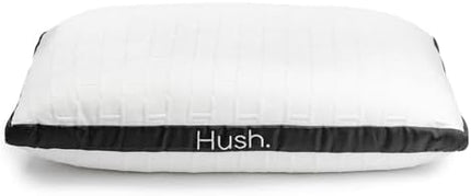 Hush Hybrid Cooling Pillow | Adjustable Loft Memory Foam + Vegan Down