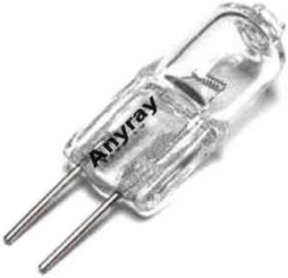 Anyray A1754Y (5)-Pack JC G5.3 Bi Pin 50W 12V 50 Watt C-6 T3 12 Volts GX5.3 Ligh