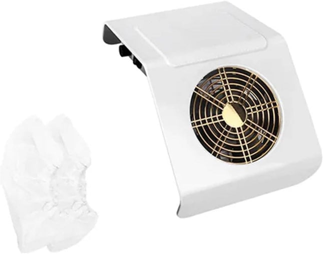 Nail Dust Collector Nail Dust Collector Machine 40W with 2 Bags Nail Fan Suction