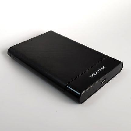 DREHELPER Hard Drive Enclosure, USB 3.1 Gen 2 Type C to 2.5 inch SATA SSD HDD