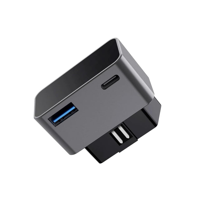 WIUSOODE Unobstructed View with Model 3 Refreshed Dual Charging Port Forhidden A