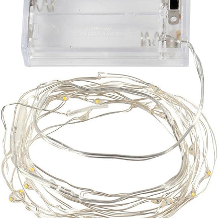 LED String of Lights, L: 3,15 m, silver, 1pc