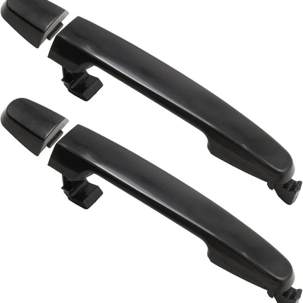 UOIENRT 2Pcs 92894 Exterior Door Handle Rear Driver and Passenger Side