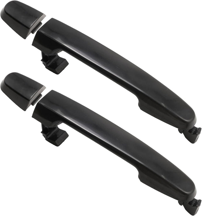 UOIENRT 2Pcs 92894 Exterior Door Handle Rear Driver and Passenger Side, Replacem