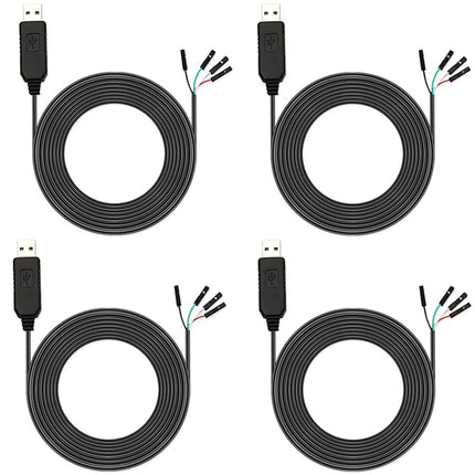 DKARDU PL2303 PL2303HX USB to TTL Serial Converter 3.3V Debug Cable RS232 TTL