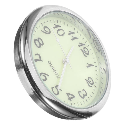 BUGUUYO Mini Car Clock with Accurate Timekeeping and Easy to Install Metal Quart
