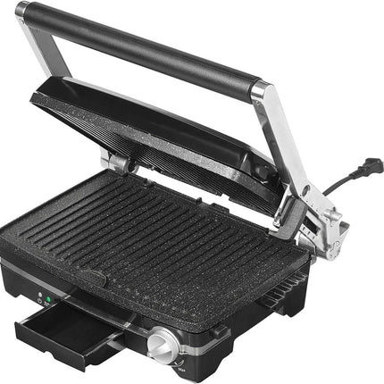 Cracked plastic! Starfrit The Rock Panini with Reversible Plates