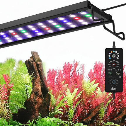 AQQA 30W full spectrum LED aquarium plant light with controller