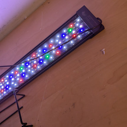 Actual unit: AQQA aquarium light switched on