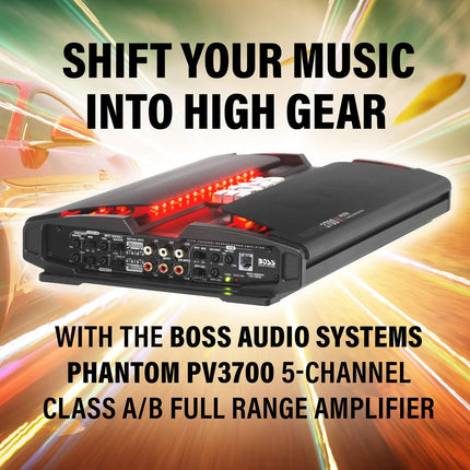 BOSS Audio Systems PV3700 Phantom 5-channel car amplifier