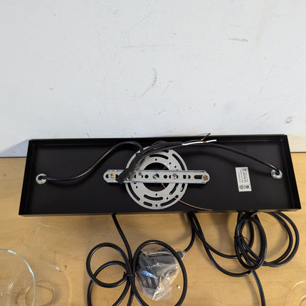 Actual unit: CADELON 3-light pendant with shades and hardware