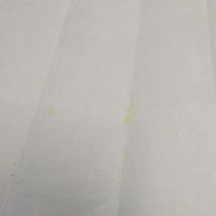 Actual unit: small mark on the flocked top