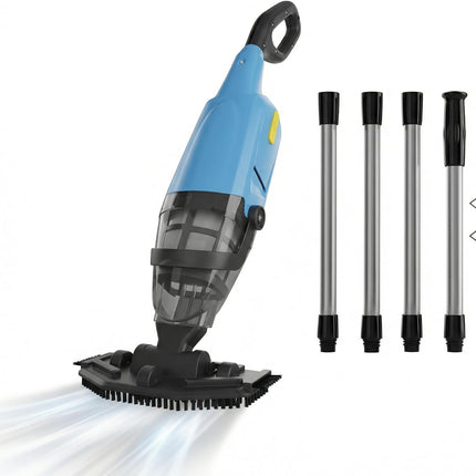 Efurden handheld rechargeable pool vacuum with telescopic pole